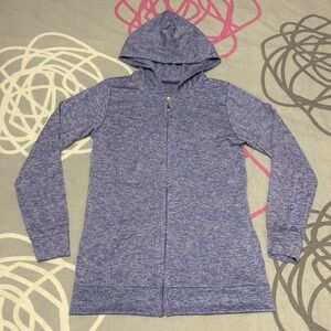 Eevee Purple Zip-Up Hoodie